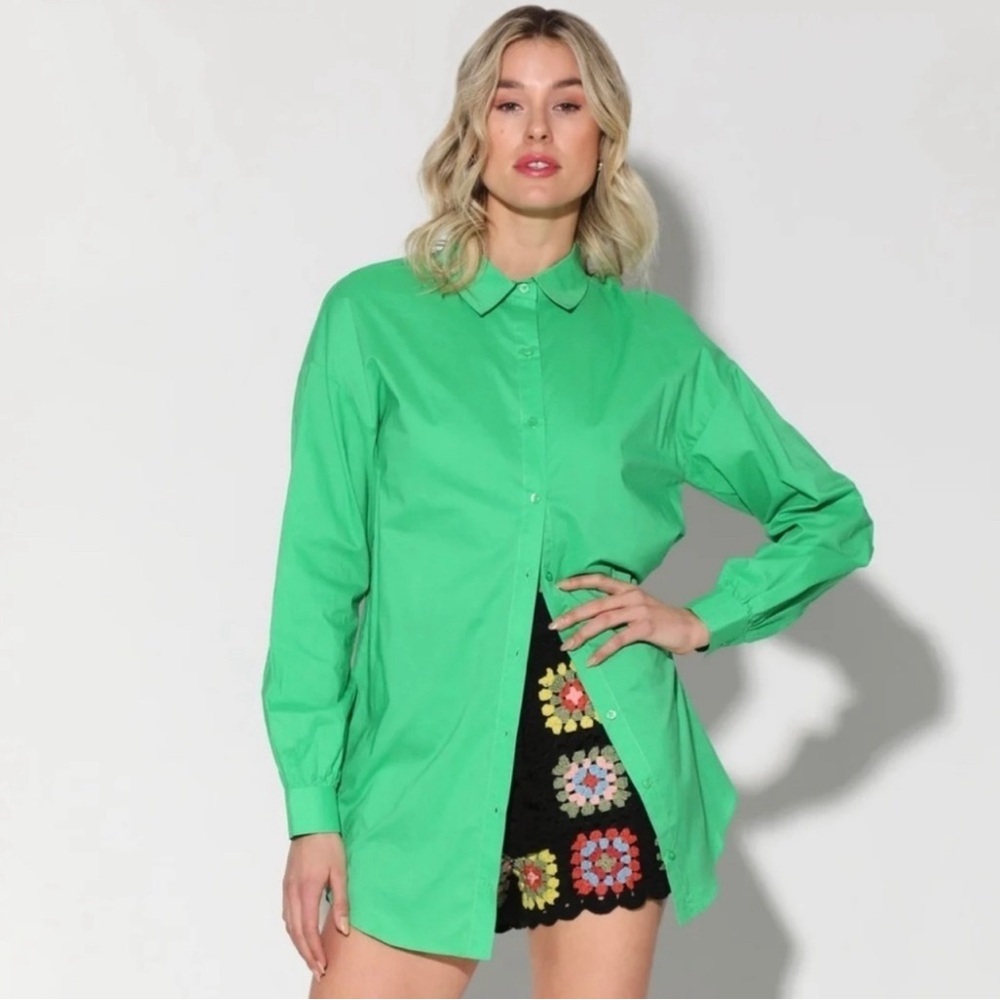 Walter Baker Oversized Button Down Collar Shirt